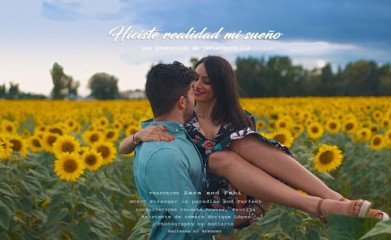 Hiciste realidad mi sueño